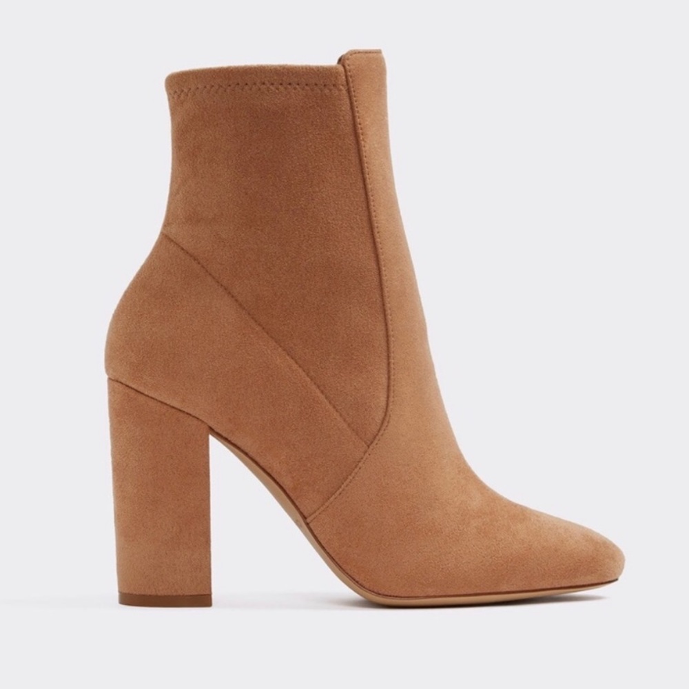 Aldo Aurella Suede Ankle Booties